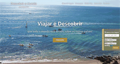 Desktop Screenshot of descobriromundo.com